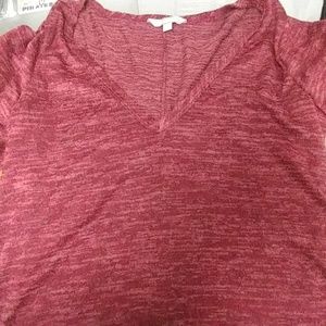 Lovesick women's top maroon size 0